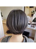 髪質改善カラーは、オシャレな白髪染めも出来ます♪