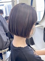 ヒビヲ(HIBIO) ナチュラルボブフルカラーケアブリーチダブルカラーミニボブ韓国