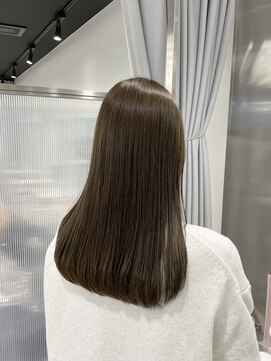 ゼスト 八王子店(ZEST) オリーブカラー/透明感カラー【藤野はるひ】