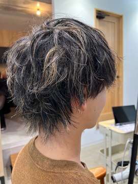 フーチー クーチー ヘッド ショップ 曽根本店(FUCHI KUCHI head shop) @fuchi_kuchi.okada[梅田豊中/メンズカラーメッシュハイライト］