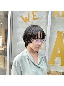 アデプト 金町店(adept) 【adept金町店　石崎Style】マッシュショートウルフ