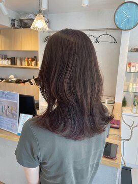 クロレ(CLORE) レイヤーカット☆グレージュカラー