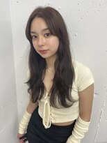 ソーソー(SoSo)&nbsp;《SoSo》ベージュブラウン×ロングスタイル