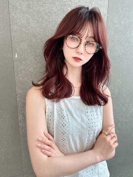 ロンドローズ 名古屋(Lond damaskRose) 学割 ブリーチなしダブルカラー ブリーチ 髪質改善2