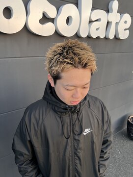 チョコレート(Chocolate) スパイキーショート/メンズショート