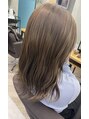 オーブヘアー ラン 網走店(AUBE HAIR run) ブリーチ無くすみカラー(髪質によってできない場合あります)