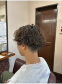 波巻きパーマ/波打ちパーマ