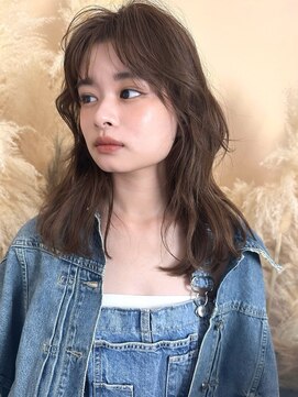 ロンドフルール 大宮東口(Lond fleur) ワイドバングイメチェン美髪外ハネボブ+レイヤーカット韓国/大宮
