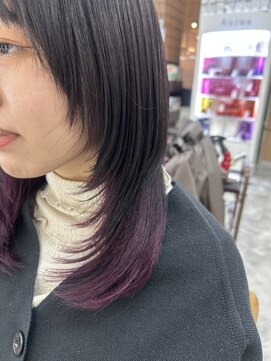 エイム ヘアメイク 横川店(eim HAIR MAKE) 顔周りレイヤー
