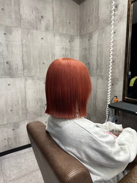 ネバーランド(NEVERLAND) ピンクオレンジボブ