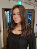 ルアウ レコーズ(LUAU records)&nbsp;【LUAU records Osaka/arisa】レイヤーカット×ヘーゼルベージュ