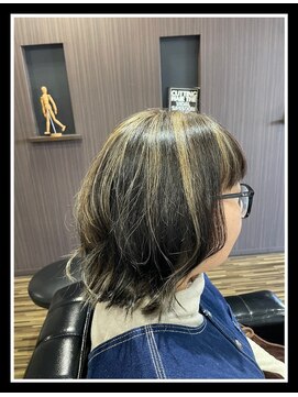 リレーションヘアーデザイン(Relation hair design) 外ハネボブ