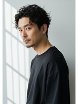 アントワープトーキョー(antwerp TOKYO)&nbsp;メンズパーマスパイラルパーマ縮毛矯正30代40代50代