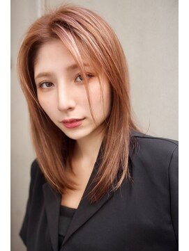 クレドガーデン 柏(CRED GARDEN) 髪質改善大人可愛いストレートロング艶バイオレット20代30代40代