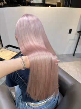 ベレーザ 渋谷神南(Beleza) 14212ブリーチ＆ダブルカラーレイヤーラベンダーミルクティー