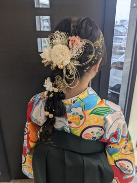 ロエネ(LOENE) ［佐々木］編みおろし×卒業式×ヘアセット