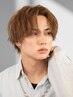 《 人気No.3★ 》メンズカット＋眉毛カット＋カラー＋艶トリ-トメント￥12500