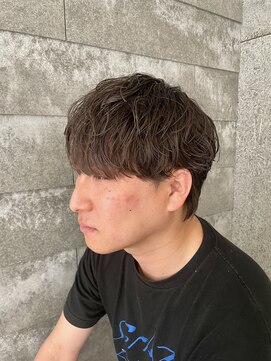 ニアウ 伊勢崎連取店(Niau) メンズマッシュシャドウパーマメンズパーマ