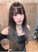 透明感カラー/髪質改善/縮毛矯正/韓国風レイヤーカット