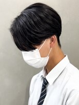 センターパート/ニュアンスパーマ/韓国/フェーザーパーマ/眉毛