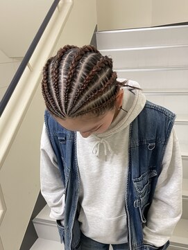 ヴァイス 新宿店(VAICE) cornrows style