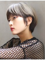 ブラン 梅田(Blanc)&nbsp;【Blanc】ショート＿ブリーチ＿アンブレラカラー