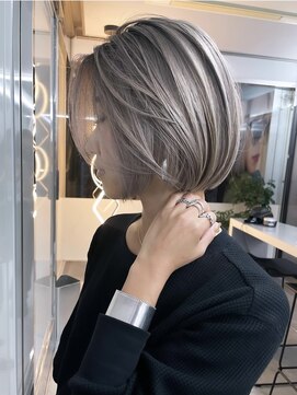 ラキング ギンザ トウキョウ(LAKING GINZA) くびれヘア/アプリコットオレンジ/夏/ハイライトカラー[銀座駅]