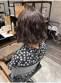 くしゃくしゃボブパーマ