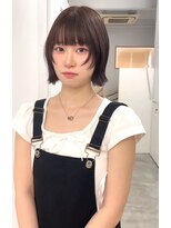 エンドリンク(endlink)&nbsp;ウルフカットショートカットショートボブアプリコットオレンジ