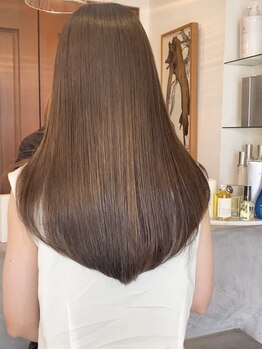 ネッコ(necco)の写真/≪池下1分≫こだわりのトリートメントで理想のツルツル&サラサラの手触が叶う！潤いのある扱いやすい髪に◎