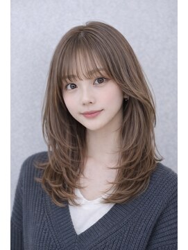 ヘアールーム アート(hair room a to by NYNY) カフェオレミルクティー+ハイレイヤー