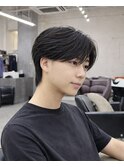 韓国風柔らかい質感で作るフェザーパーマ