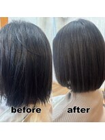 モンド ヘアクリエーション 新栄店(monde hair creation)&nbsp;【monde】before × after × 髪質改善