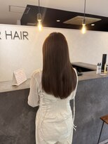 アールヘアー(ar hair)&nbsp;髪を伸ばしている方向けの内容になります。
