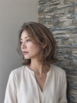 アース 熊本嘉島店(HAIR&MAKE EARTH)&nbsp;朝ラクなのにオシャレ！大人可愛い外ハネレイヤーボブ