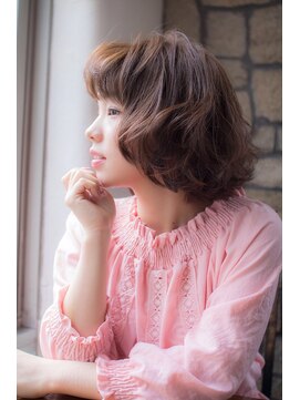 ロンド ルージュ 銀座店(Lond rouge) [lond rouge *namie*]ふんわりパーマ×ボブスタイル