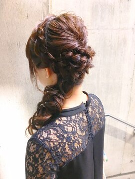 フレイム(FLAME) 【FLAME 天文館】いつもと違うヘアに...サイドハーフアップ☆