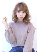 オーロ 宝塚店(ORO)&nbsp;ことりベージュローライト大人かわいい小顔スリークボブ大人ボブ