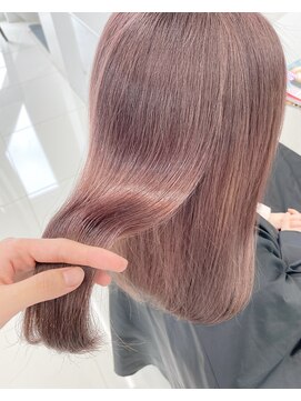 アライブ キチジョウジ(ALIVE Kichijoji) 【ALIVE吉祥寺】艶髪＊ピンクベージュ＊デザインカラー