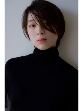 ヘアメイク エイト キリシマ(hair make No.8 kirishima) 《hair make No.8・中村》耳掛け 斜めバング ショート