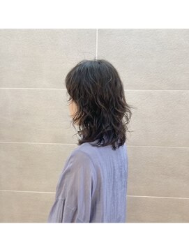 ボネッカ 鶴見(BONECCA) ウルフ× パーマ　　　　　片岡美里