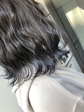 オンザ(ONTHE) 裾カラー アッシュグレー