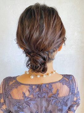 ベルビアンカ(Belle BIANCA) Belle BIANCA ナチュラル/大人/シニヨンアレンジ/結婚式 by Orie