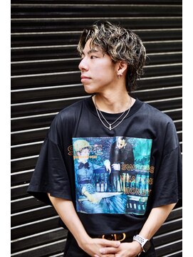 メンズ サロン ドット トウキョウ 町田店(men's salon dot. tokyo) 【松田直也】タカラウェーブセンターパート