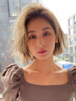 ラテ 渋谷(LATTE)&nbsp;透明感カラーボブ