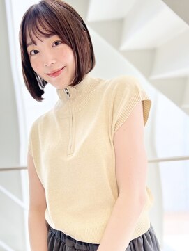 コート 表参道(Cote) ☆ヘルシースタイルショコラアッシュ艶髪ふんわりカールボブ