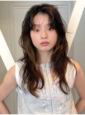 ロングパーマ