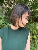 イコル(ikoru)&nbsp;切りっぱなし/ボブ/大人可愛い/30台/40代/代官山/恵比寿