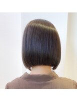 ロンドポレール 北千住(Lond polaire)&nbsp;【米倉かずひさ】ペールベージュ　ミニボブ