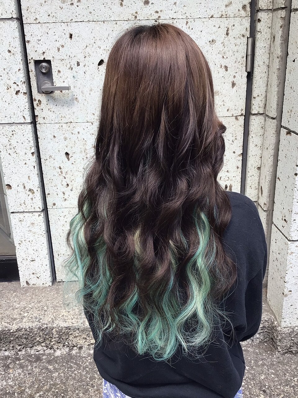 夢かわユニコーン#シールエクステ #ショコラベージュ#柏
